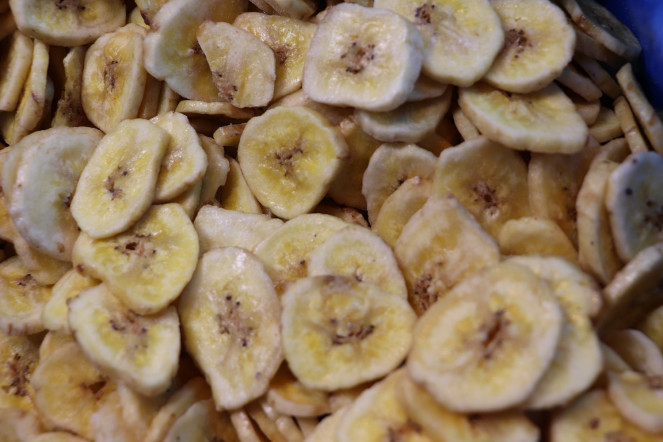 Bananenchips ungesüßt          100% naturbesassen
